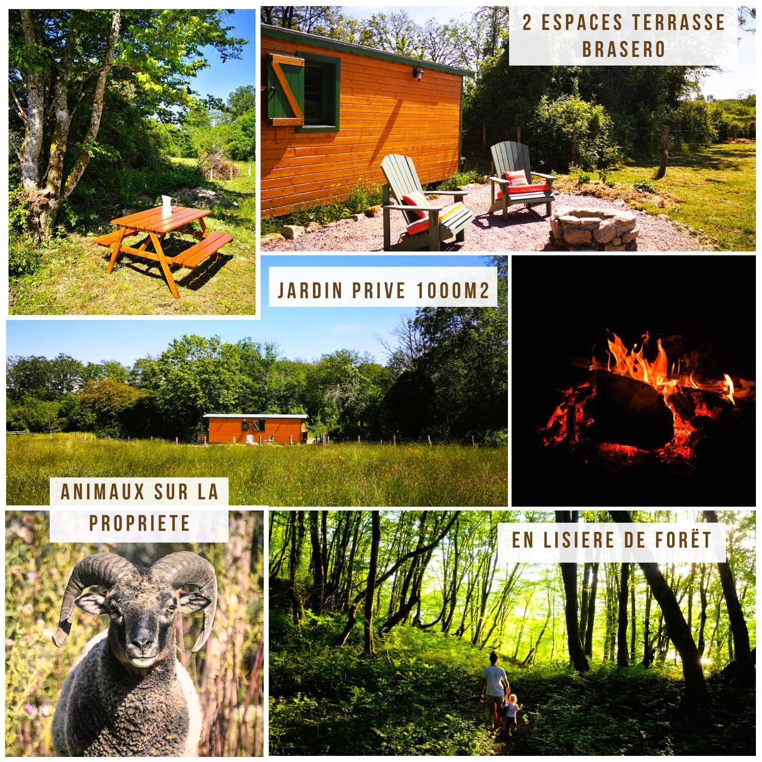 Roulotte & Foret - Evasion Boheme En Bourgogne Antully Eksteriør bilde