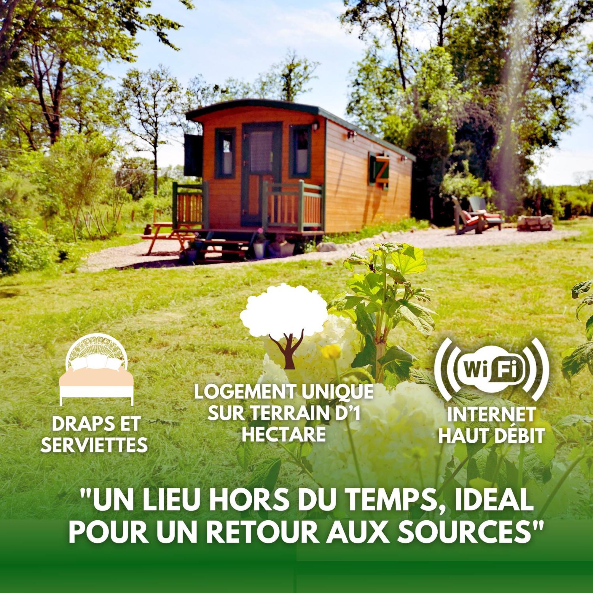 Roulotte & Foret - Evasion Boheme En Bourgogne Antully Eksteriør bilde